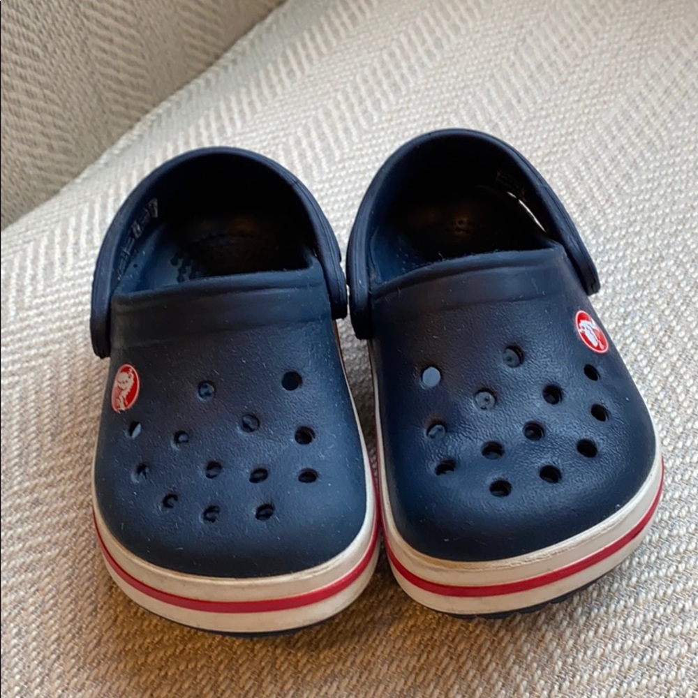 Boys toddler crocs size 4-5